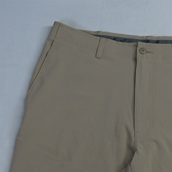 Ben Hogan 32 x 10" Khaki Stretch Tech Golf Chino‎ Shorts - Picture 2 of 7